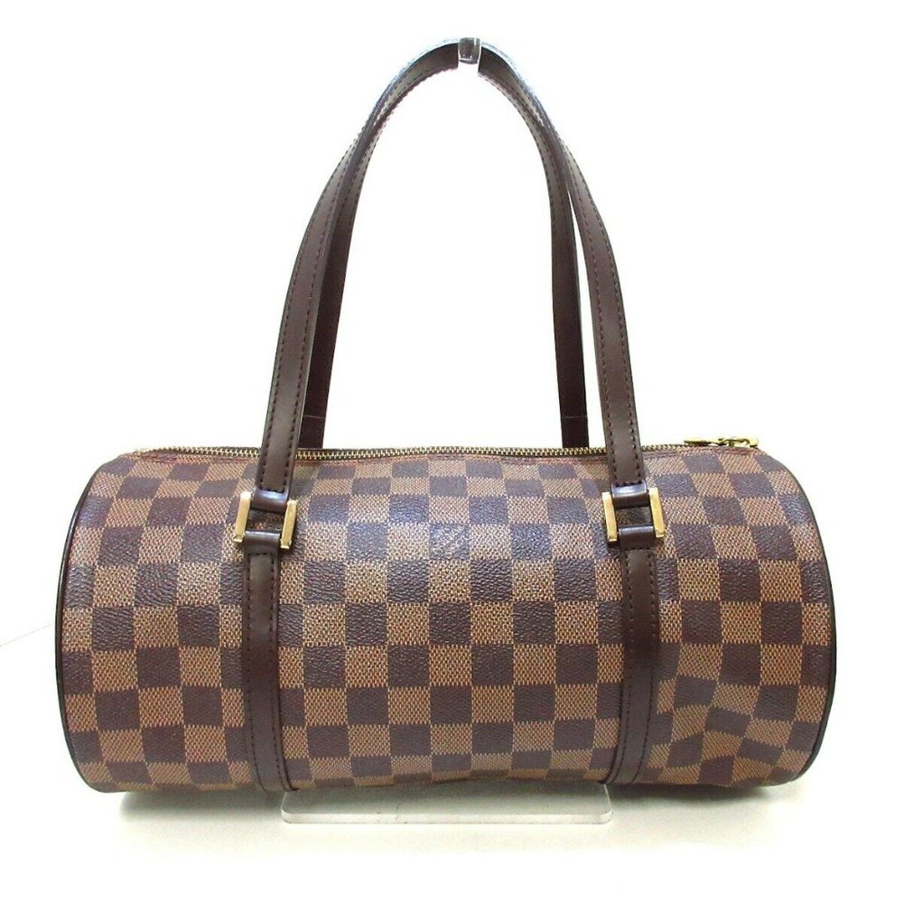 Auth LOUIS VUITTON Papillon  Ebene Damier  Womens Handbag - Picture 3 of 7